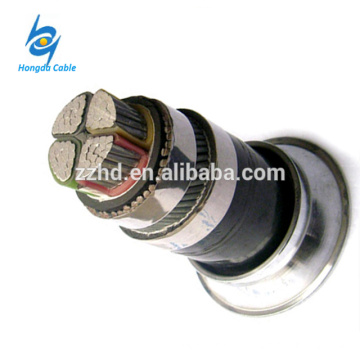 Cable blindado del grifo de acero del cable 4 * 70 / del acero / cable no blindado